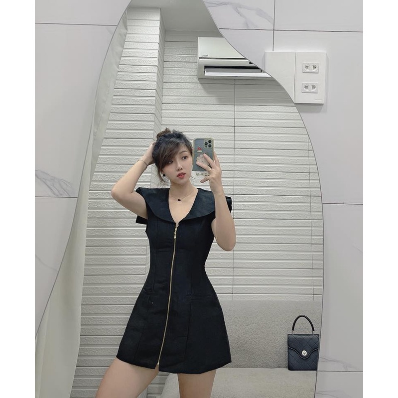 B95 - ĐẦM TIỆC 2 TÚI KÉO KHÓA TRƯỚC