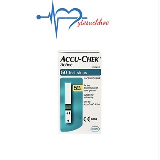 Que thử đường huyết Accuchek Active 50 (lọ 50 que)