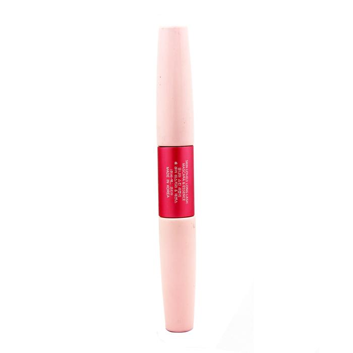 Thanh lý Mascara Younia Hàn Quốc 2 đầu chuốt và dưỡng mi Skin Lovely Long Lash Mascara & Essence 10g( hàng trưng bìa)