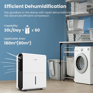 Máy Hút Ẩm COMFEE MDDP-30DEN7 30L (Nhập Đức)
