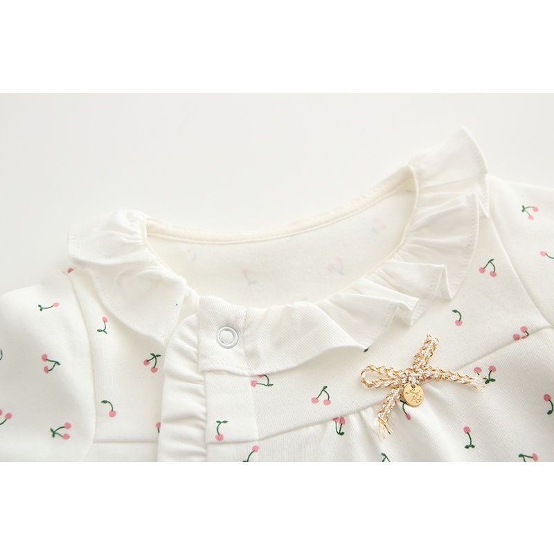 Body suit thu đông bé gái 0-24m