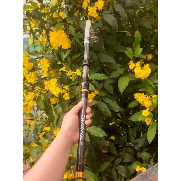 Cần Câu Rút Daiwa Mẫu Mới Câu lancer,Lure,ngâm..Rút Gọn 55cm Tiện Lợi,Cứng Cáp