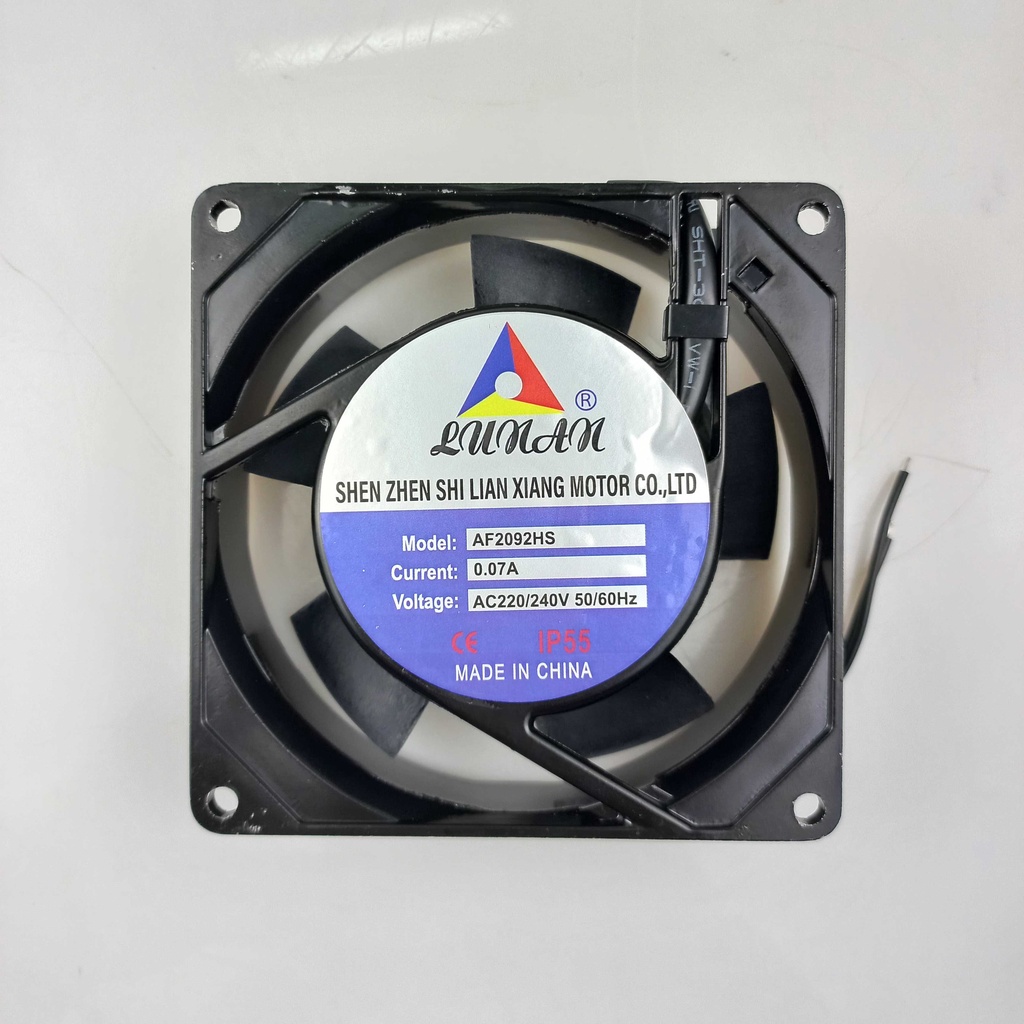 Quạt hút khí 9 phân 220V LUNAN, quạt thổi làm mát 9 phân 220V LUNAN Quạt làm mát 8 phân 220V LUNAN