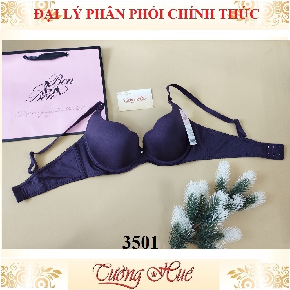 Áo lót nữ Bon Bon BSCB 3501 áo ngực mút mỏng trơn.