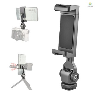 Hot veledge giá đỡ điện thoại bằng hợp kim nhôm xoay 360 độ° giá đỡ điện thoại có thể xoay với ngàm gắn cold shoe hỗ trợ quay video / phát trực tiếp