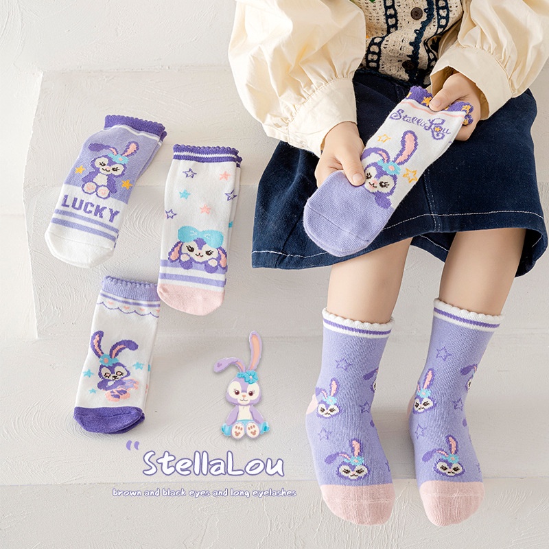 Set 5 Đôi Tất Chân Cho Bé, Tất Bé Gái, Tất Bé Trai, Hàng Xuất Nhật, Chất Cotton Kháng Khuẩn, Mềm Mại Cho Bé Từ 1-11 Tuổi
