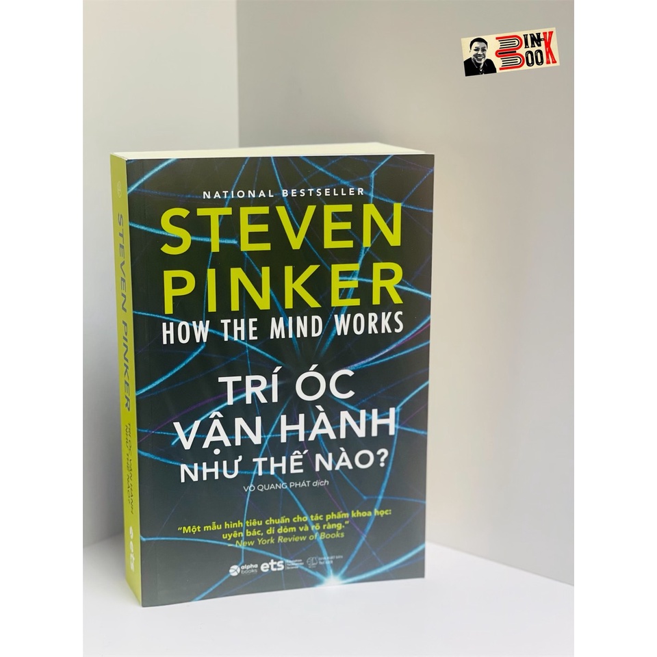 Sách_[NATIONAL BESTSELLER] HOW THE MIND WORKS: TRÍ ÓC VẬN HÀNH NHƯ THẾ NÀO? -Steven Pinker - Võ Quang Phát dịch