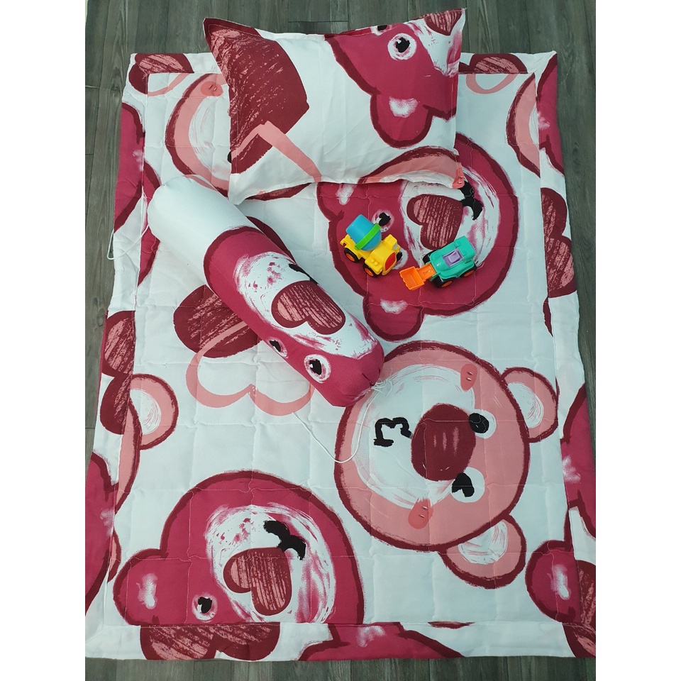 Bộ chăn, gối 5 món cho bé - Mẫu elsa -drapbeding