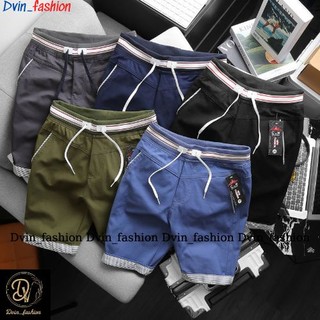 Quần short nam , quần short phối lưng nhiều màu chất kaki cao cấp co giản 4 chiều Dvin_fashion