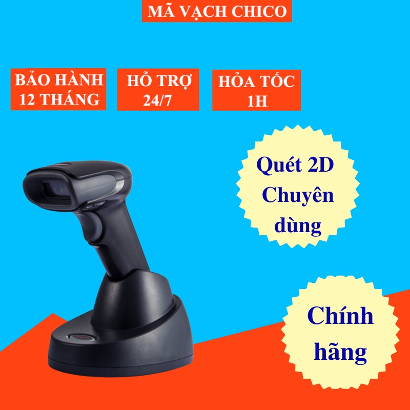 Đầu đọc mã vạch không dây Honeywell 1452g (2D)-kết nối Bluetooth, USB