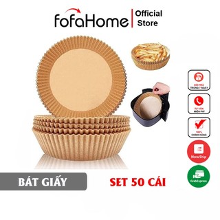 Sét 100 bát giấy dùng nhà bếp - nồi chiên - làm bánh