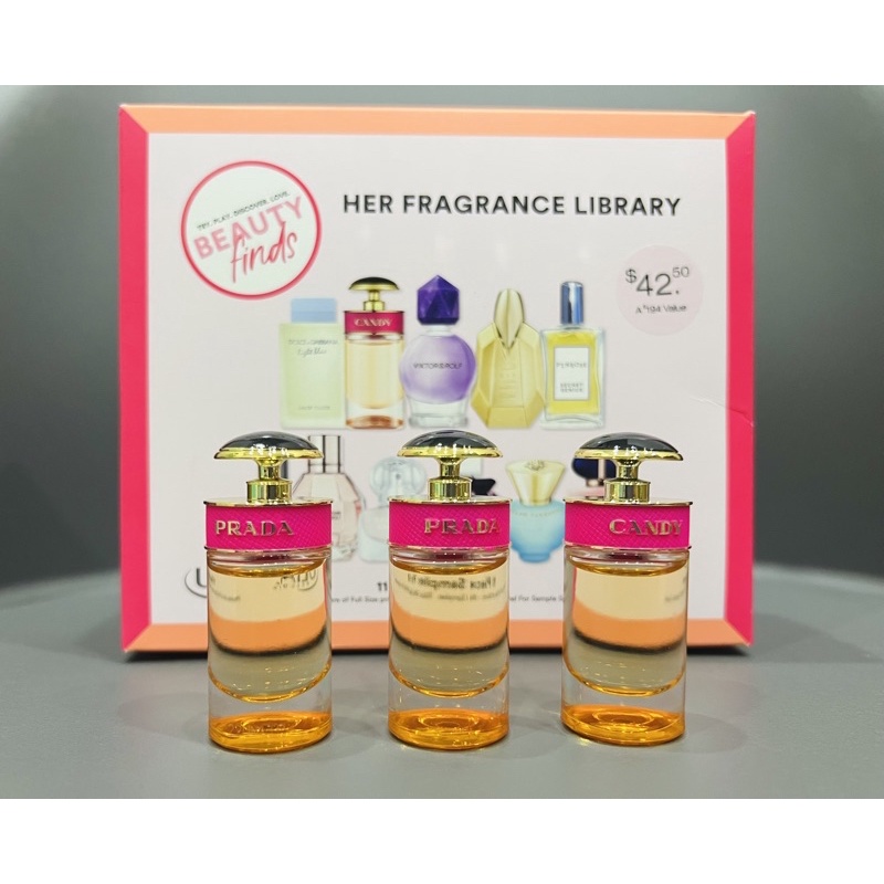 (Mini 6.5ml) Nước hoa nữ Prada Candy Mini của Ý