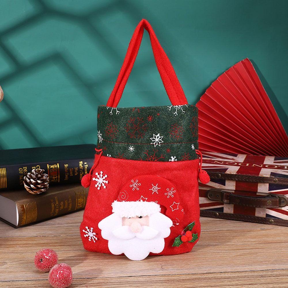 Shanhai Túi Đựng Quà Giáng Sinh Hình Ông Già Noel Tuần Lộc Dễ Thương