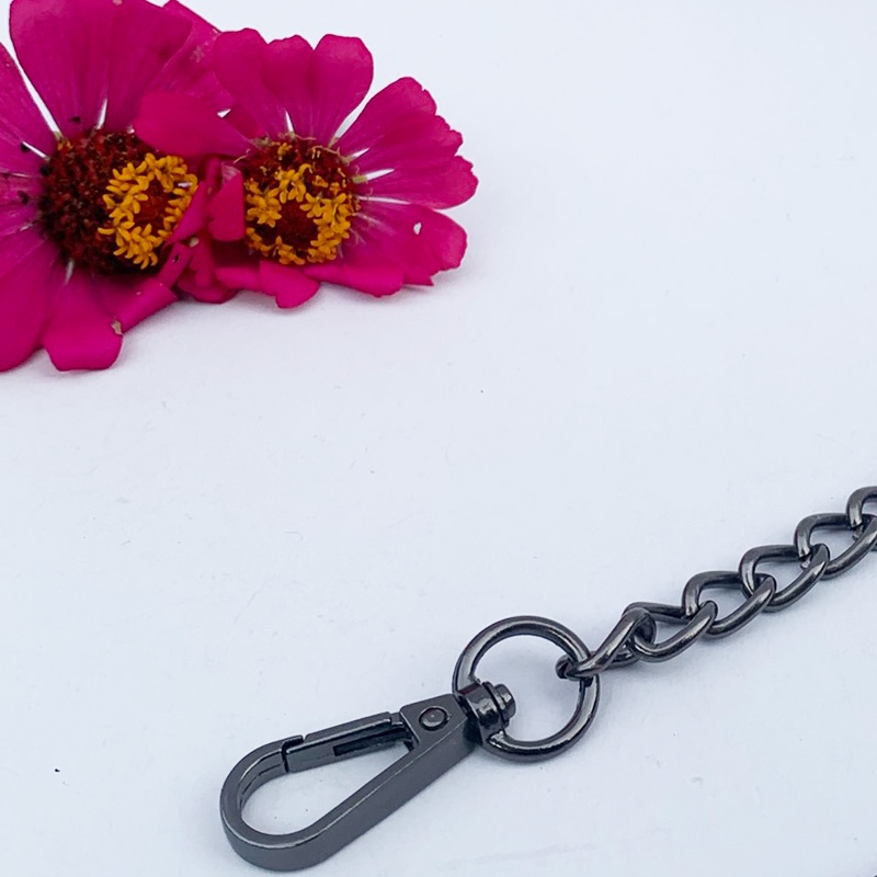 Dây xích túi xách ngắn không rỉ bản to Lenio K9