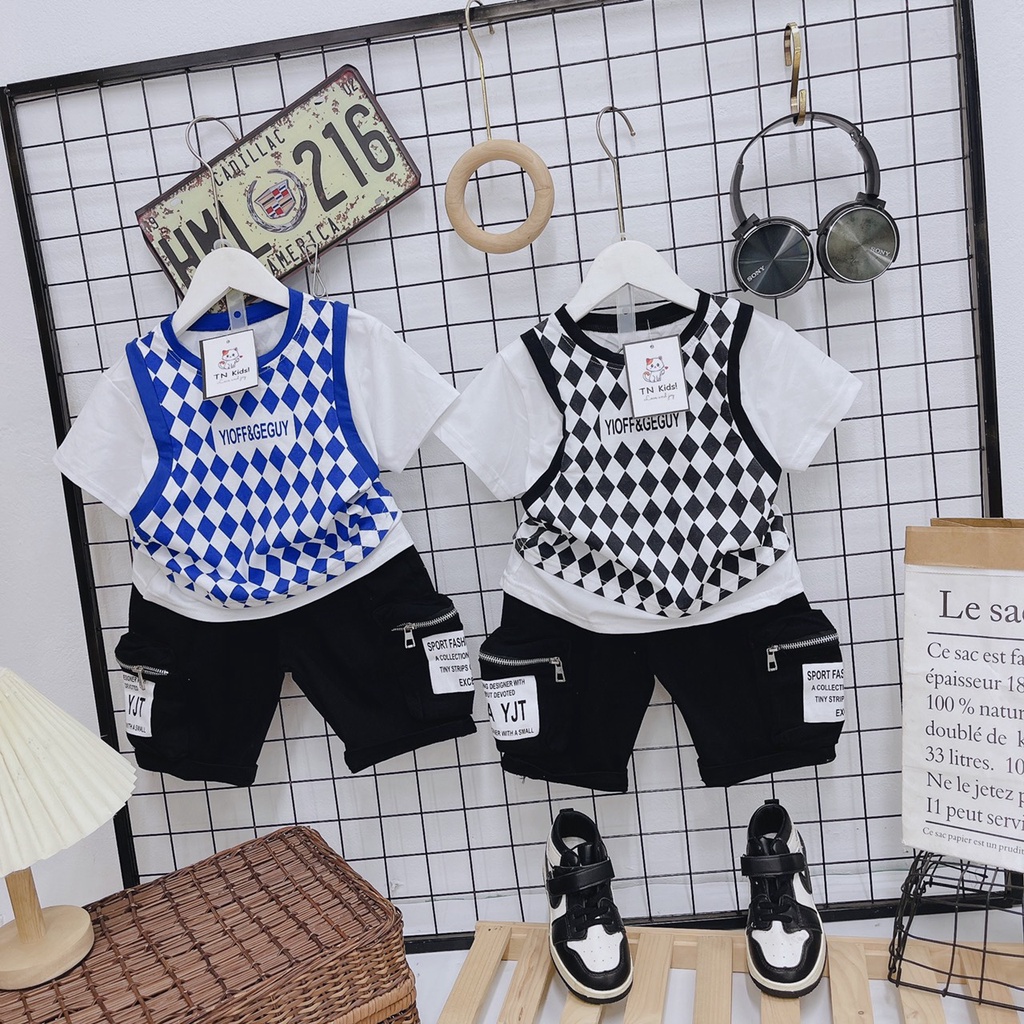 Sét Bộ KẺ IN TRÀN  cao cấp CHO ZAI IU