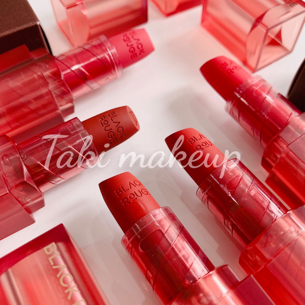 Son Thỏi B lack R ouge Black Rouge Wearable Velvet Lipstick