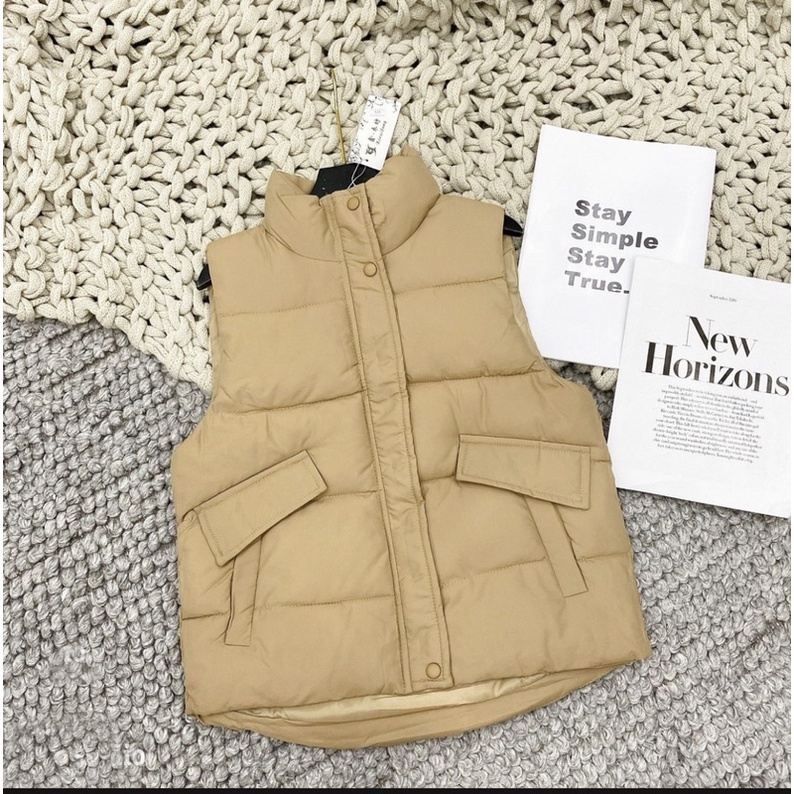 Áo ghile phao 3 màu