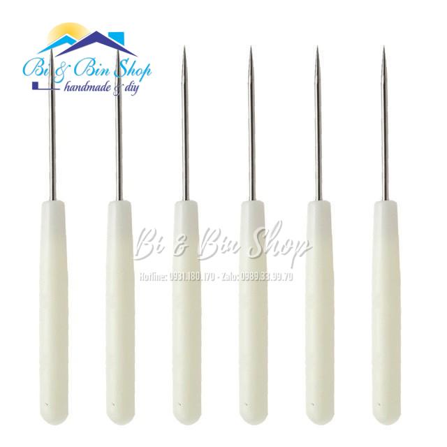 Cây Dùi Mũi Nhọn Cán Nhựa Dùng Trong May Mặc, Làm Đồ Da, Thêu Thùa, Làm Đồ Thủ Công