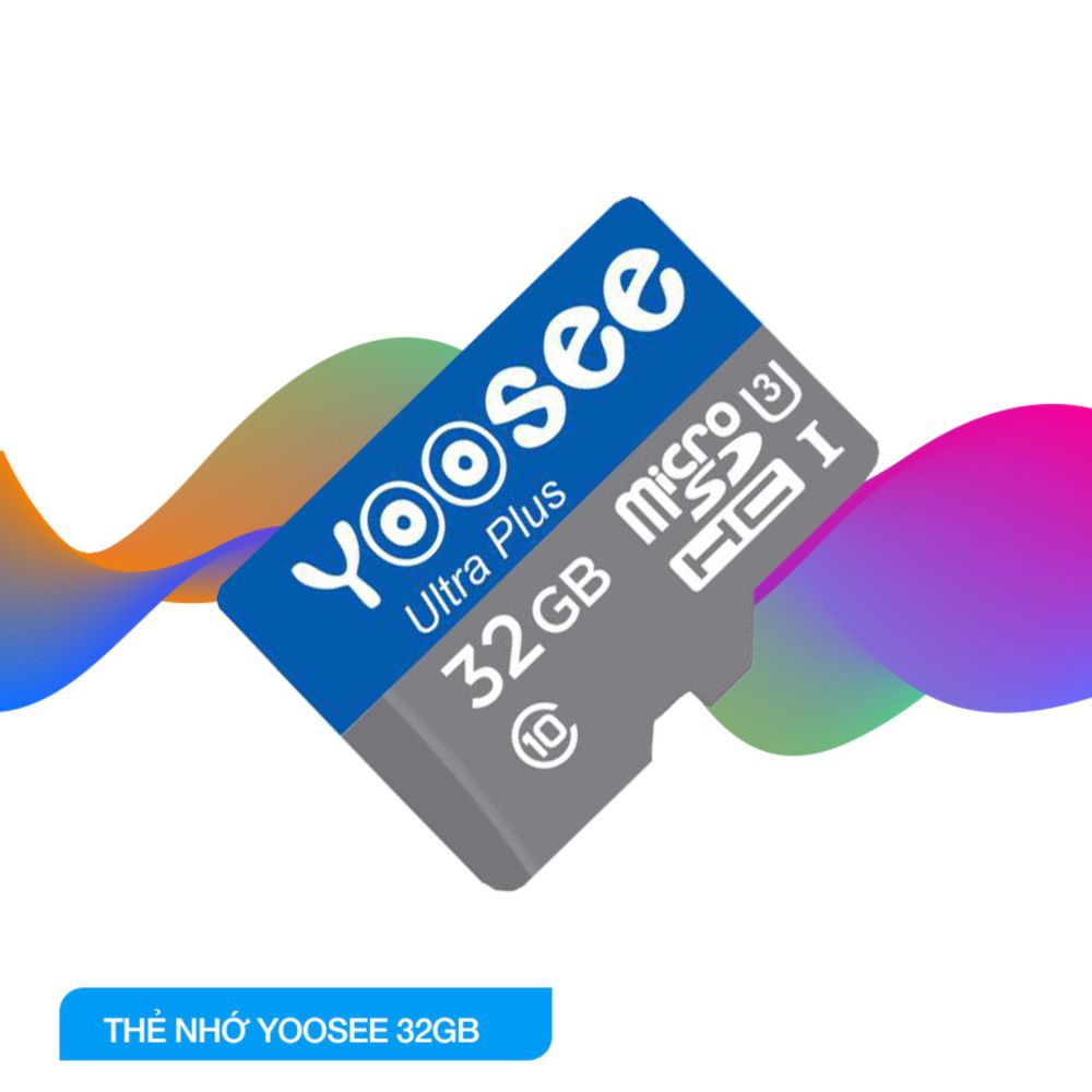 Thẻ nhớ Micro SDXC Yoosee 32GB | 64GB | 128GB Cao cấp,Class 10 - U3, Chuyên dụng Camera, điện thoại, hàng chuẩn tốc độ