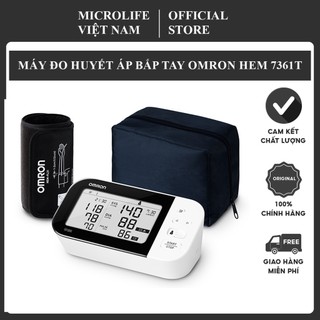 MÁY ĐO HUYẾT ÁP CẢNH BÁO ĐỘT QUỴ OMRON HEM 7361T | HÀNG CHÍNH HÃNG BẢO HÀNH 5 NĂM