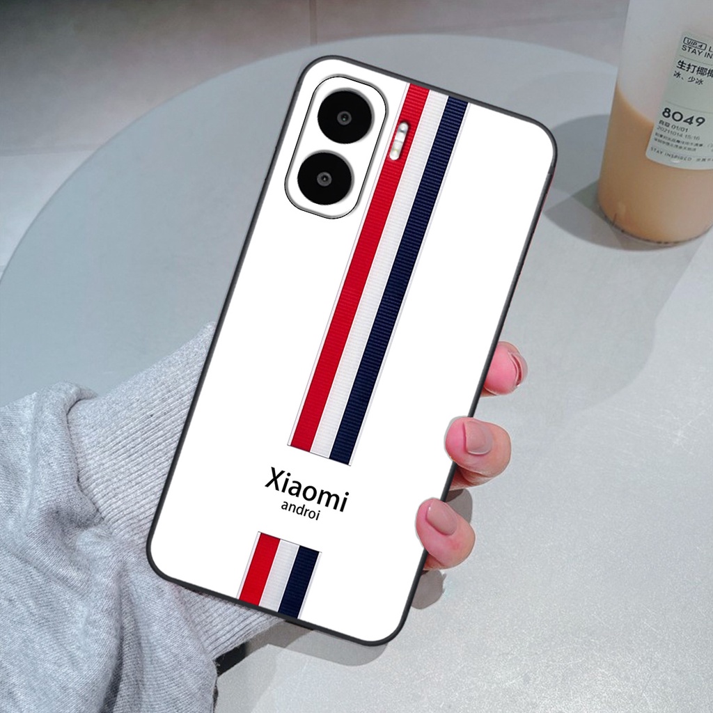 Ốp Xiaomi Redmi A1 in giả da phong cách thể thao, cá tính, thời trang