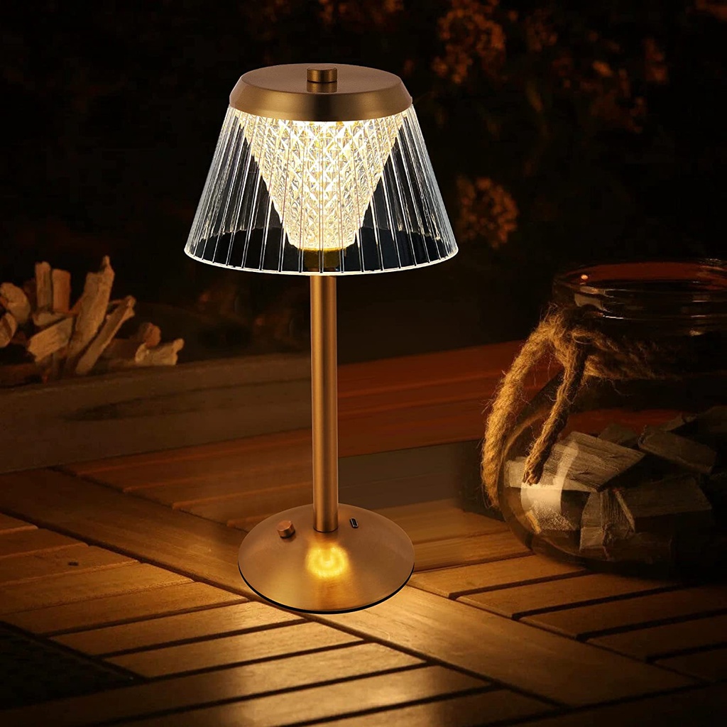 Đèn LED Để Bàn Cảm Ứng Chạm Sáng Tạo Có Thể Sạc Lại Bằng Cổng USB