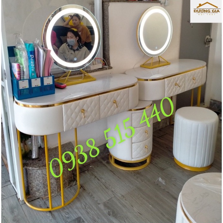 Bộ bàn trang điểm, bàn phấn 5 ngăn cao cấp kiểu dáng hiện đại giá tốt chưa từng thấy