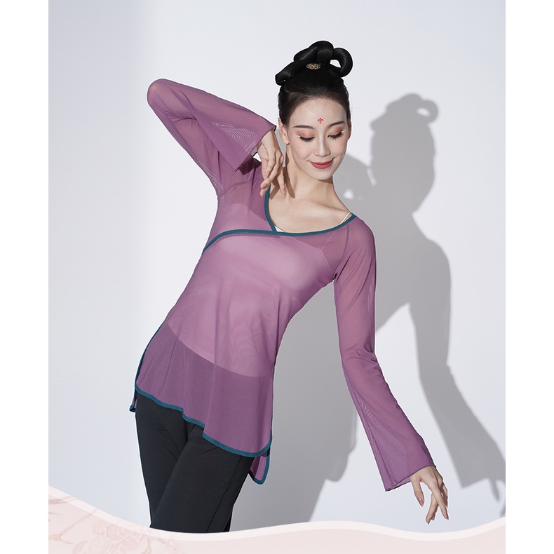 ((M &amp; E) Trang Phục Khiêu Vũ Dân Tộc Phong Cách Cổ Điển Thanh Lịch Cho Nữ