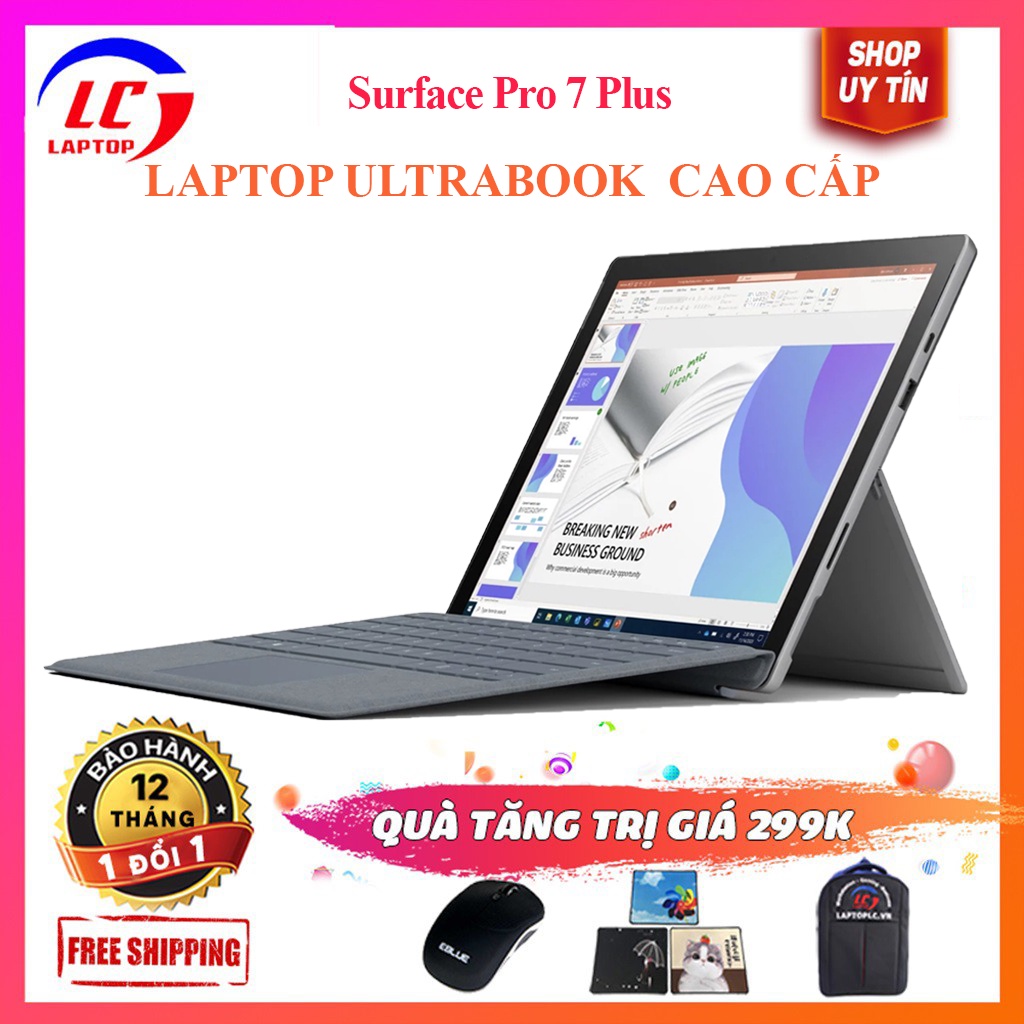 Laptop Microsoft Surface Pro 7 Plus tuyệt phẩm 2in1