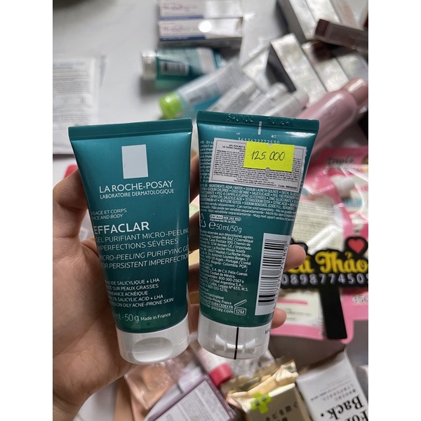 sữa rửa mặt larocheposay 50ml