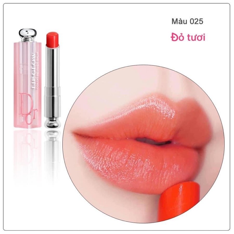 Son D.I.O.R màu 025 Đỏ Cam hot Trend
