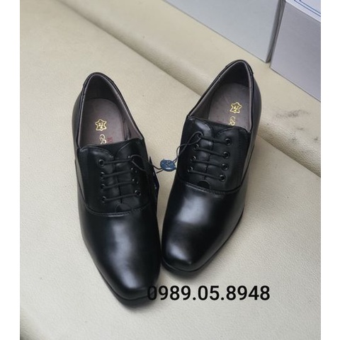 GIÀY DA SĨ QUAN NỮ CAO 7CM MÃ 607C