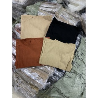 Áo len sát nách, cổ 3 phân siêu mềm mịn