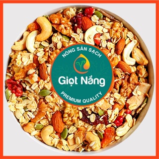 Ngũ Cốc Giảm Cân Granola Ăn Kiêng Siêu Hạt Thêm Óc Chó Dinh Dưỡng Không