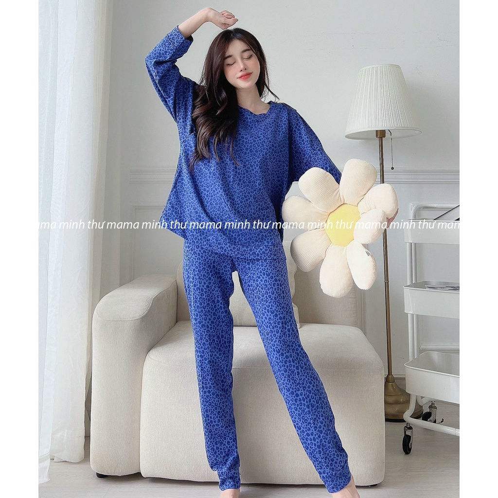 Bộ bầu - bộ sau sinh - chất liệu cotton - kiểu mới thời trang ( Da Cá - Da Báo -Dài )