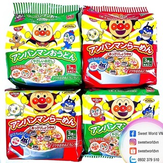 Mì gói trẻ em Anpanman - Nhật Bản