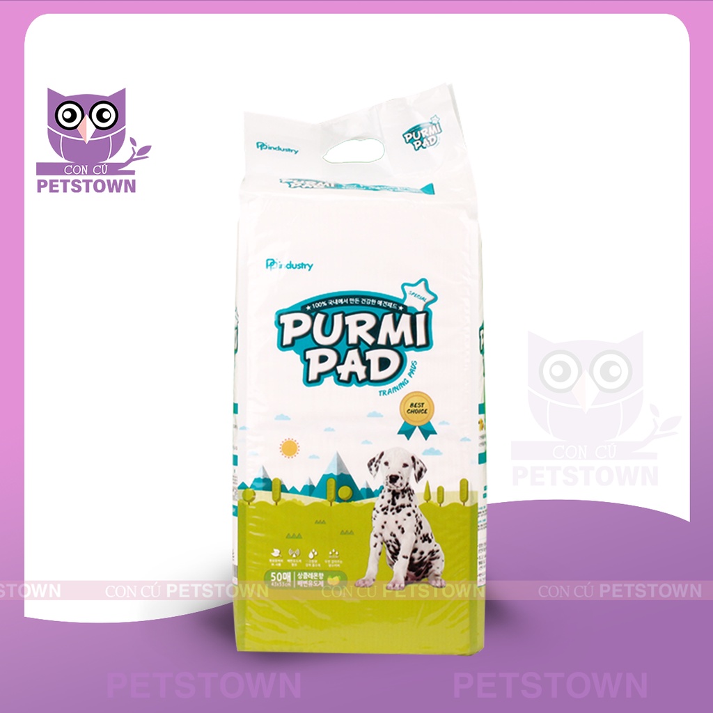 Miếng lót vệ sinh cho chó PURMI PAD 50 miếng 40cm x 50cm