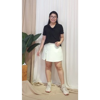 Bigsize công sở - Áo Nơ Cổ Thủy Thủ - Đen