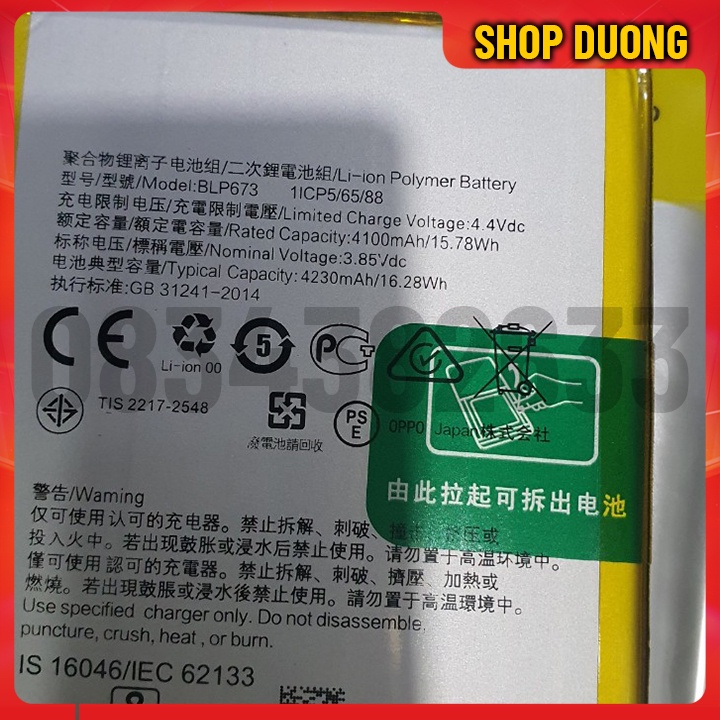 Pin BLP673 pin điện thoại OPPO A8 / A31 - Shop Dương
