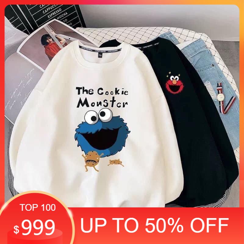 ÁO SWEATER CẶP NAM NỮ KHÔNG NÓN VẢI NỈ BÔNG CÓ NHIỀU MẪU LỰA CHỌN ĐỦ SIZE
