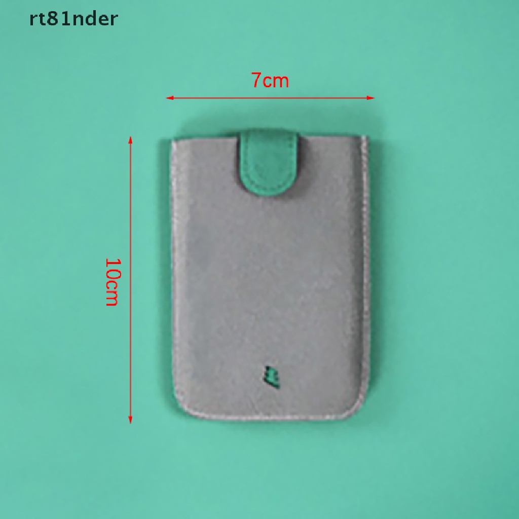 Rt Ví Đựng Thẻ ID / Thẻ ID Mini Màu Gradient Đơn Giản Nhỏ Gọn Cho Nam Và Nữ