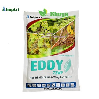 Thuốc trừ bệnh cây Hợp Trí Eddy 72WP 300gr chuyên trừ Chết Nhanh do Nấm Bệnh
