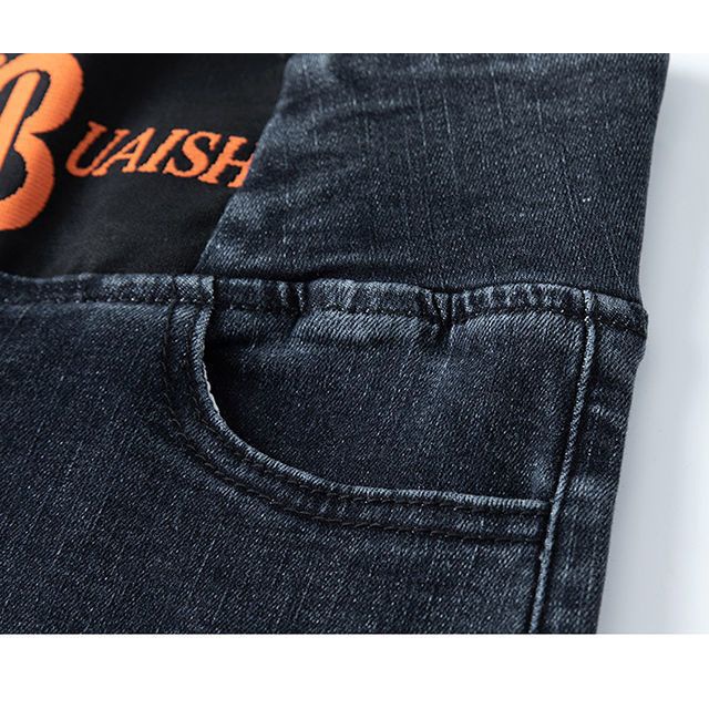 Quần Jean Lưng Thun Cao Dáng Bút Chì Phong Cách Tối Giản Thời Trang Thu Đông 2022 Dành Cho Bạn Nữ