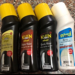Xi Đánh Giày Sáp - Nước Kleen Quick Shine 75ml