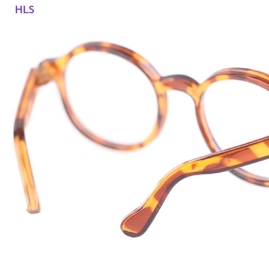 1 Mắt Kính Tròn Trong Suốt 9CM Dành Cho Búp Bê 1 / 6