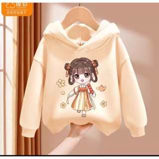 Áo hoodie cô gái trung hoa cho bé gái từ 9 đến 33kg