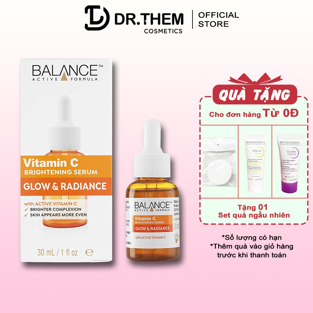 Serum Sáng Da, Mờ Thâm Balance Active Formula Vitamin C Brightening 30ml / 60ml