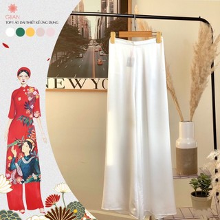 Quần áo dài cách tân, quần áo dài lụa cao cấp chính hãng GIIAN QU0096