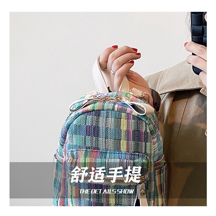 Ba Lô JASMIN NOIR Vải Canvas Thiết Kế Đơn Giản Thời Trang Xinh Xắn Cho Nữ