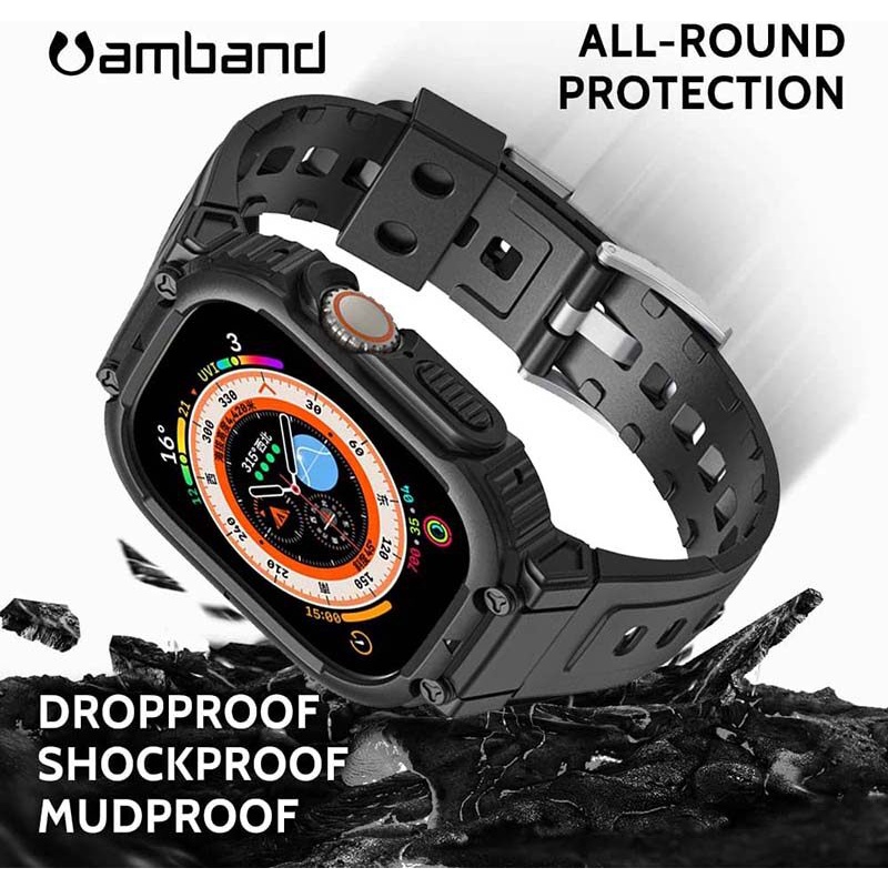 Ốp Bảo Vệ Bằng Silicone Mềm Dành Cho Apple Watch Ultra 49mm Series 8 / 7 45mm 41mm 38mm 40mm 42mm 44mm